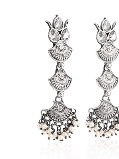 Silver Hoop Earrings  Design
